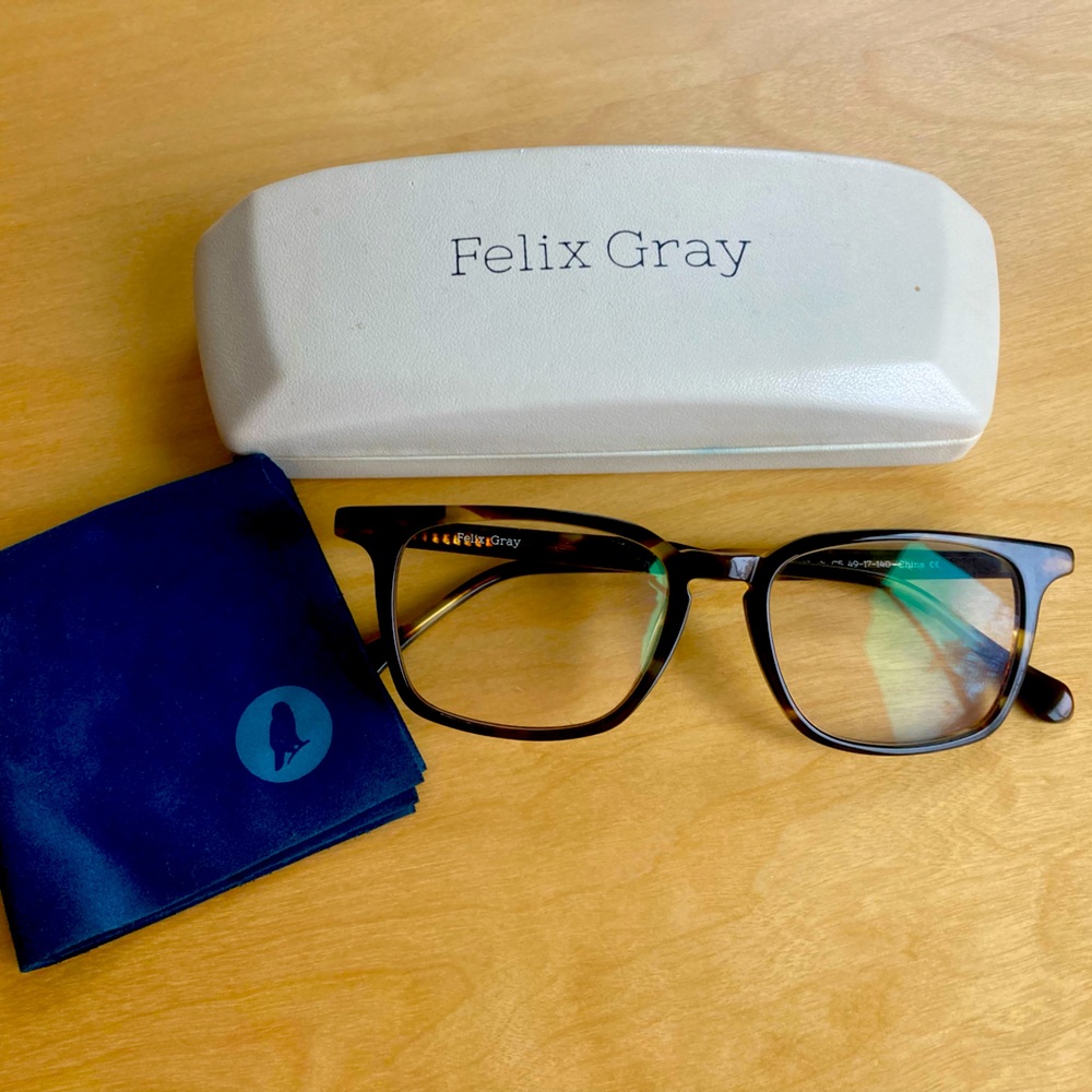 Felix Gray Nash Blue Light Glasses Tortoiseshell